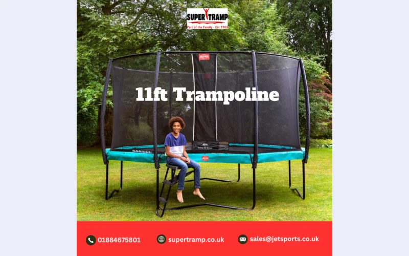 11ft Above Ground Trampolines - Safe, Fun, and Affordable