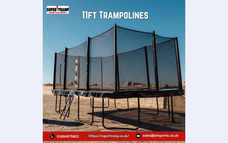 Compact 11ft Trampolines | Fun for Smaller Spaces