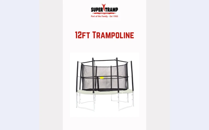 12ft Inground Trampolines for Your Garden | Super Tramp