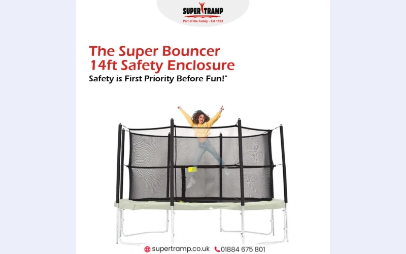 14ft Round Trampolines | Strong, Safe & Built to Last