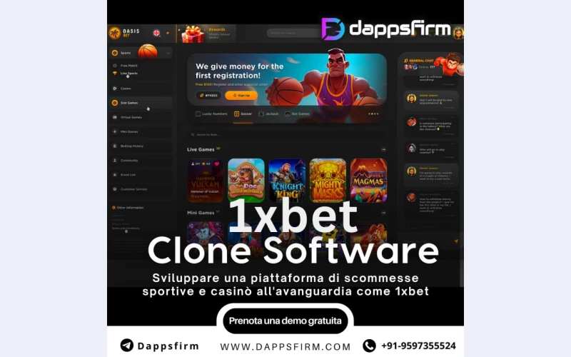 Whitelabel 1XBet Clone Script with Payment Gateway Integration