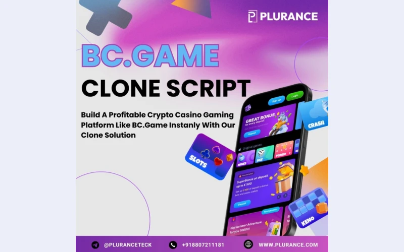 Plurance Offers Lifetime Support for Your BC.Game-Like Crypto Casino