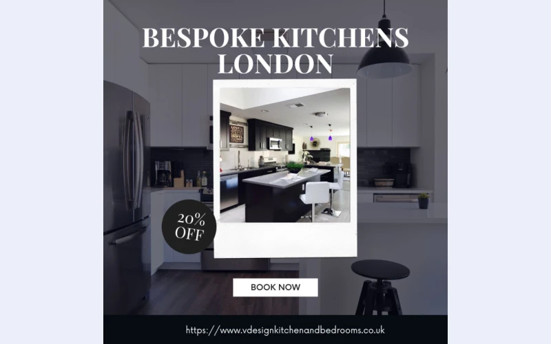 Save Up to 30% on Bespoke Kitchens London Designs!