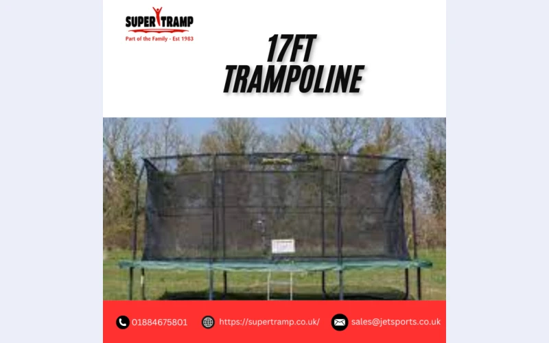 17ft Trampoline for Maximum Bounce | Super Tramp