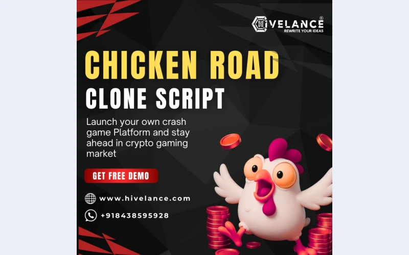 Get Your Chicken road clone script at Low Cost