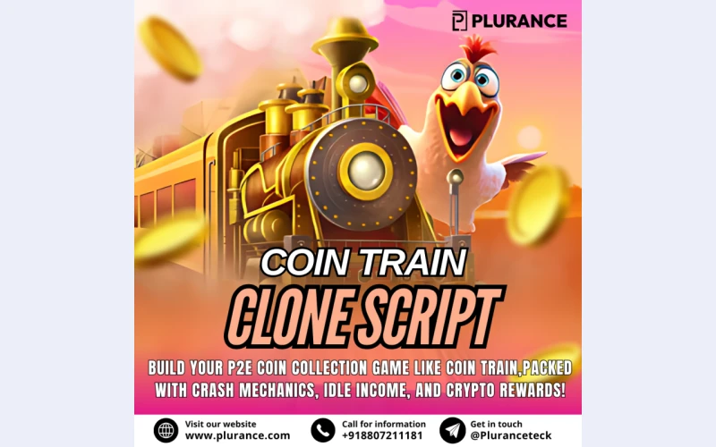 Turn Gaming into Earnings with Coin Train Clone Software