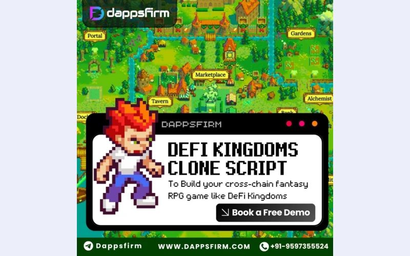 Build Your Own Tokenized RPG Game Like DeFi Kingdoms in No Time