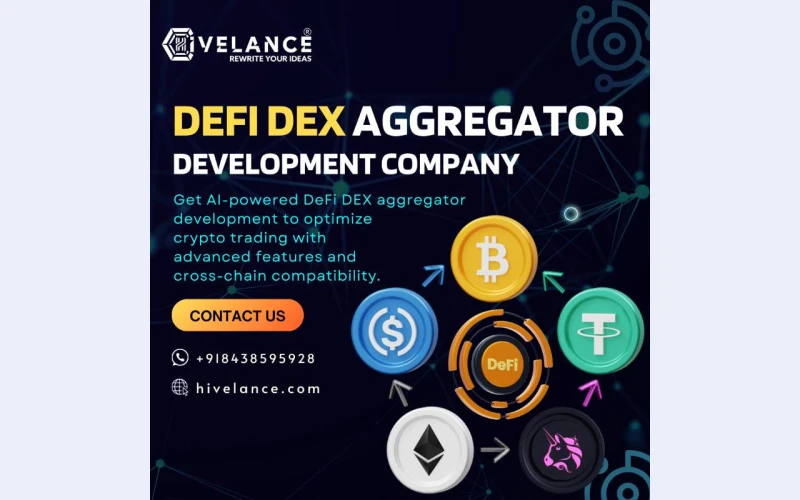DeFI Dex aggregator development company - Hivelance