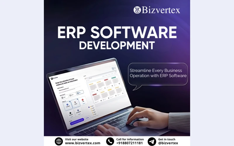 Scale Smarter with Bizvertex – Your ERP Software Development Company