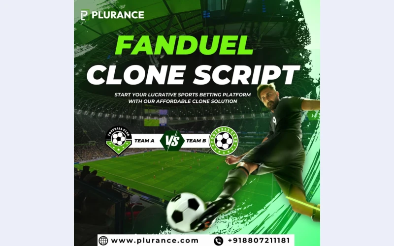 Build a FanDuel-Like Sportsbook with Plurance's Fanduel Clone Script