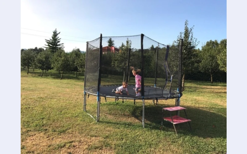 Garden Trampoline for Safe Outdoor Fun