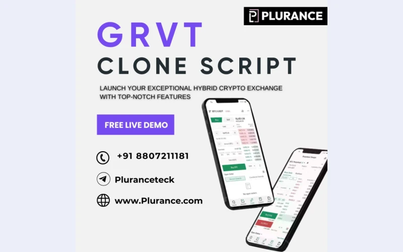 Build Your Powerful Hybrid Crypto Exchange with GRVT Clone Script