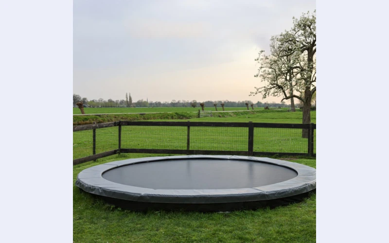 In Ground Trampoline for Safe Outdoor Fun | Super Tramp