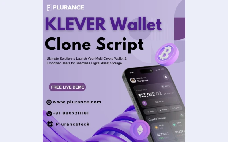 White Label Klever Wallet Clone Software for Instant Deployment