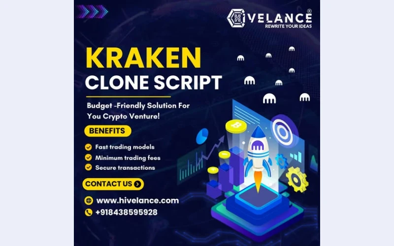 Get Your Kraken Clone Script From Hivelance at Low Cost