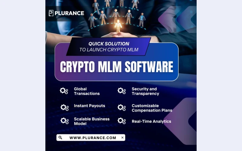 Start Your MLM Venture with Cutting-Edge Crypto Software from Plurance