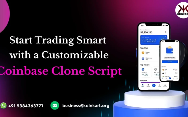Start Trading Smart with a Customizable Coinbase Clone Script