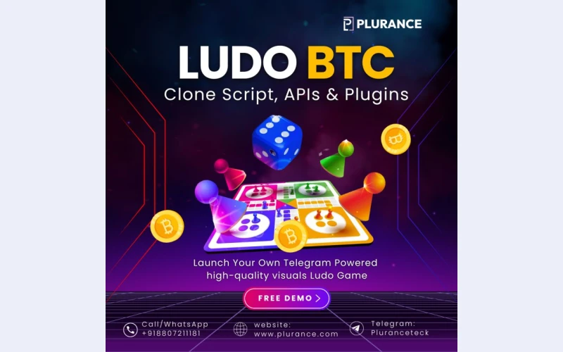 Level Up Your Crypto Gaming Venture with Plurance’s LudoBTC Clone Script!