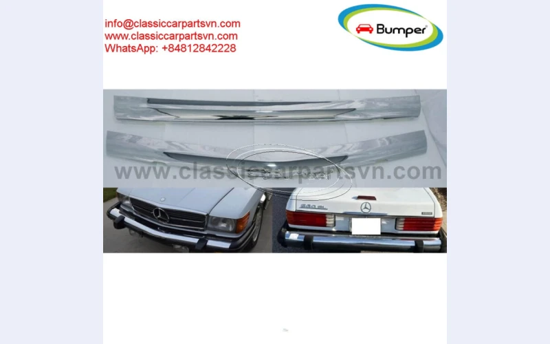 Mercedes R107 C107 SL/SLC US style Bumpers