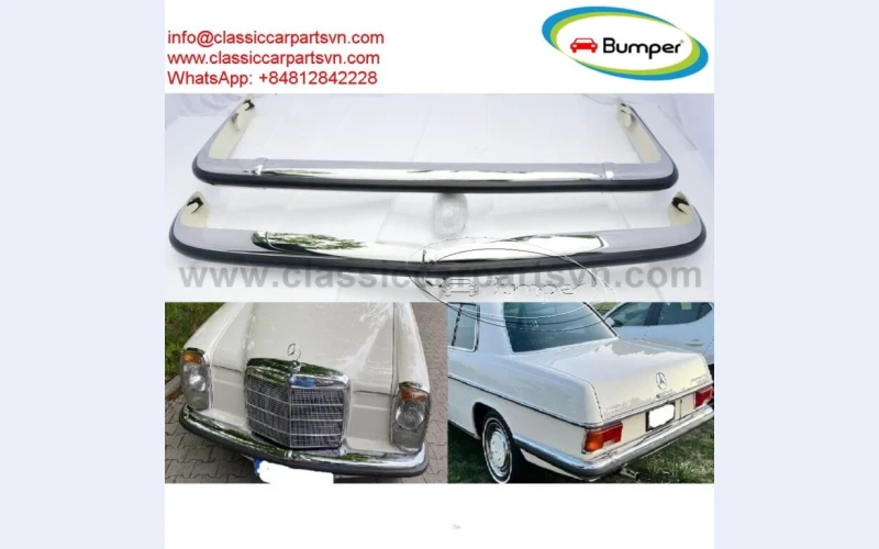 Mercedes W114 W115 Coupe 2-Door 1968 bumpers