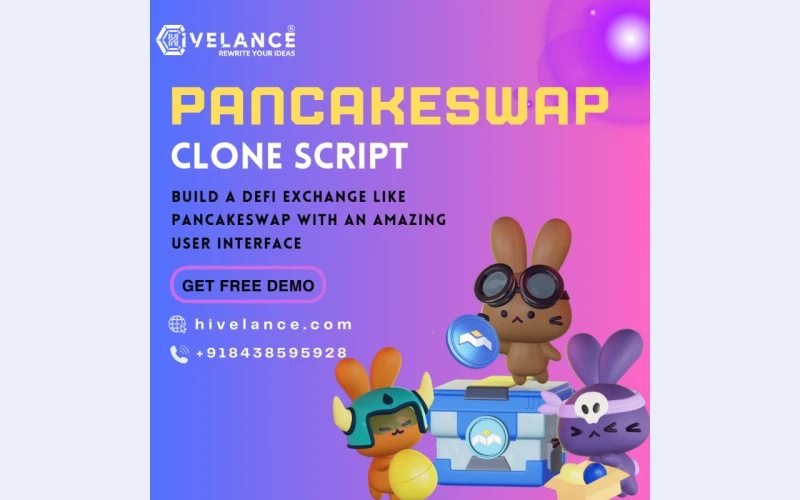 Pancakeswap V3 Clone Script - launch Your DEX at Low Cost