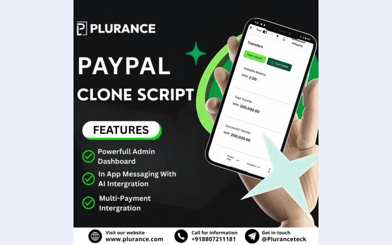 Create a Secure Online Payment System with PayPal Clone Software