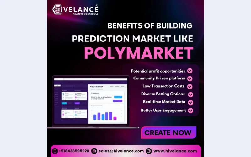 Hivelance Benefits In Building Your Polymarket Decentralized Prediction Market