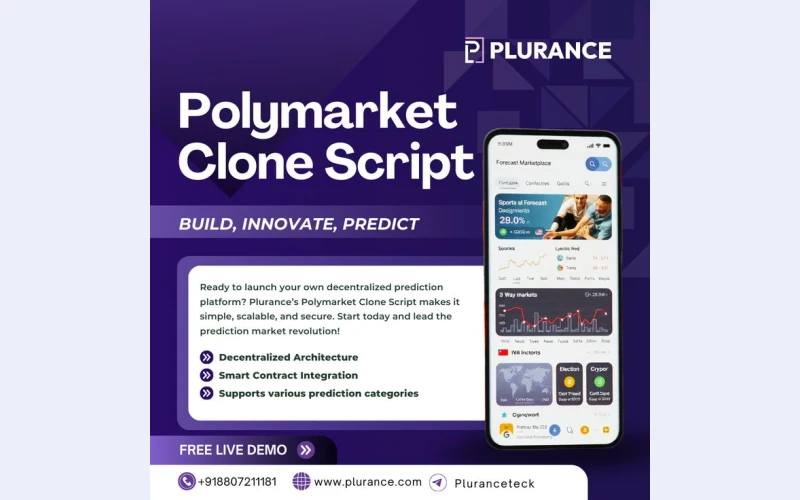 Polymarket Clone Script – The Ultimate Solution for Your Decentralized Betting Platform