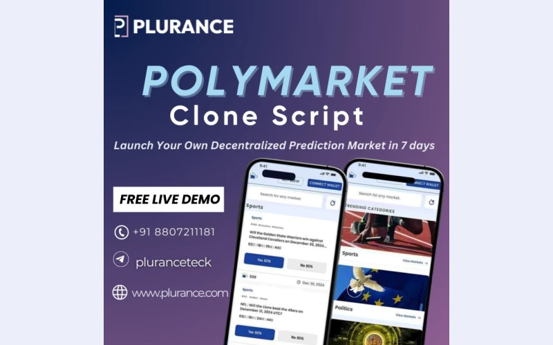 Build a Secure & Scalable Prediction Market with Polymarket Clone Script