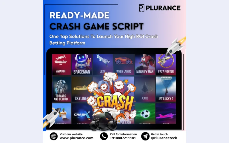 Create Aviator-Like Games with Ready-Made Crash Betting Script