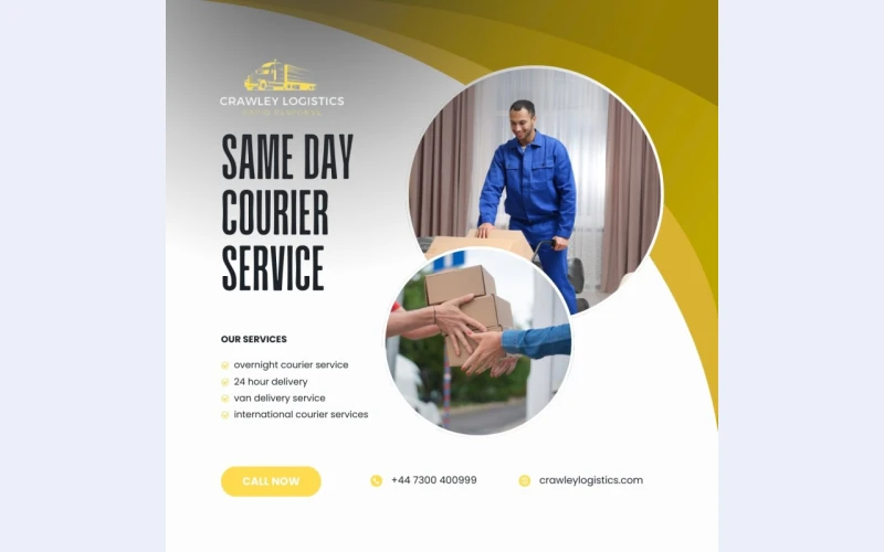 Why Crawley Logistics Is Your Best Choice for Same Day Courier Service in the UK