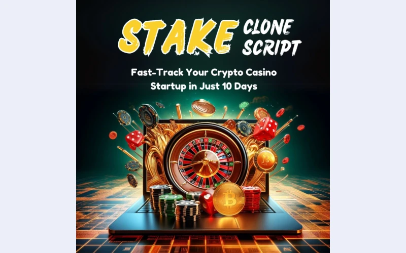Stake Clone Script – Kickstart Your Own Provably Fair Crypto Casino in 10 Days