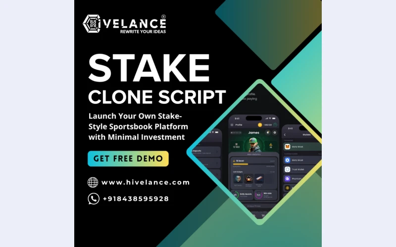Stake Clone Script - Launch Your Own Stake-Style Sportsbook Platform with Minimal Investment