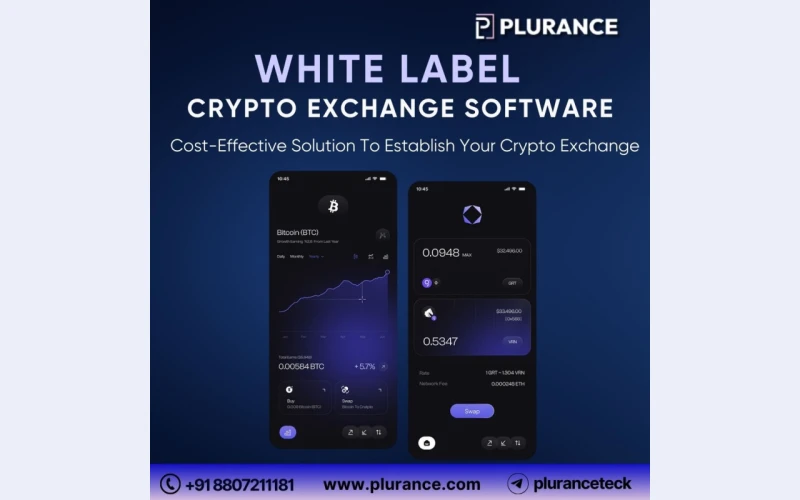 Launch your crypto exchange in no-time with whitelabel crypto exchange software