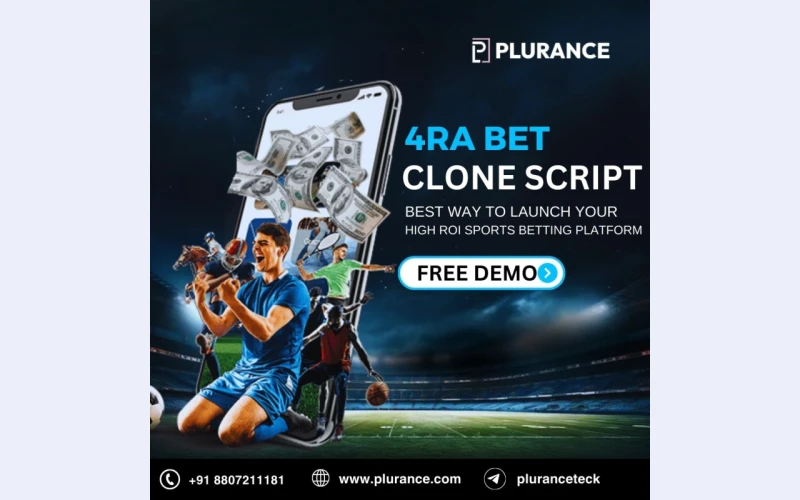 Plurance’s 4rabet Clone Script - Your path to online sports betting venture's success