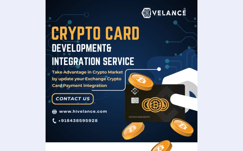 Best crypto card development Company - Hivelance
