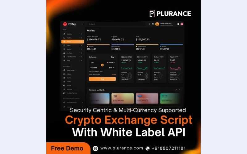 Launch your reliable crypto exchange instantly with cryptocurrency exchange script