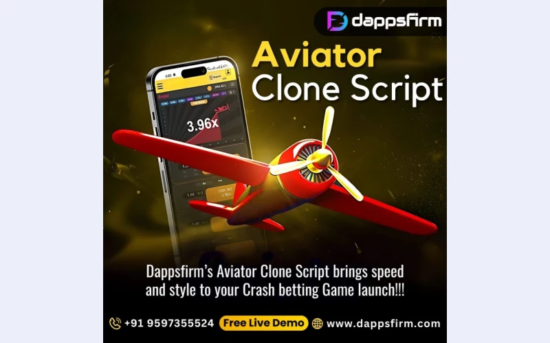 Tap Into Crash Betting Craze with Ready-to-Deploy Aviator Clone Software