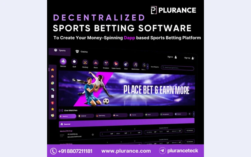 Build your dapps based sports betting platform with Plurance