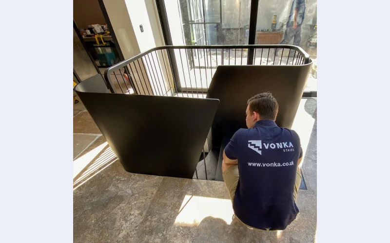 Bespoke Commercial English Oak Staircases – Handcrafted in Walford, UK
