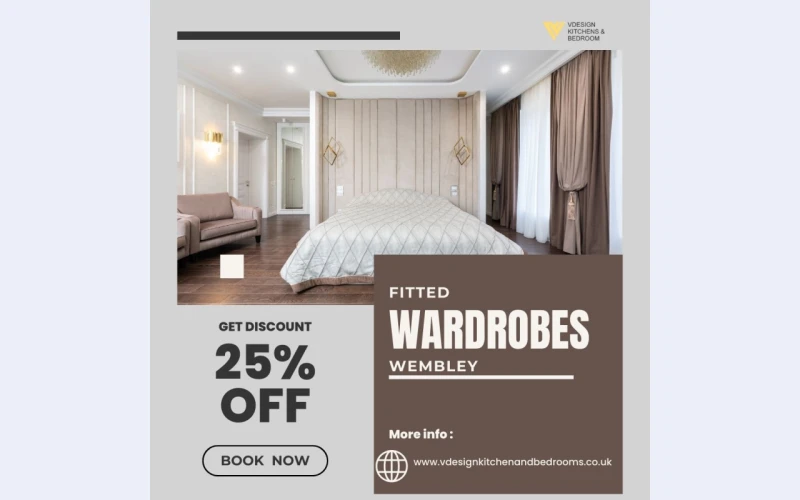 Luxury Fitted Wardrobes in Wembley – Designed for You & Now on Sale!