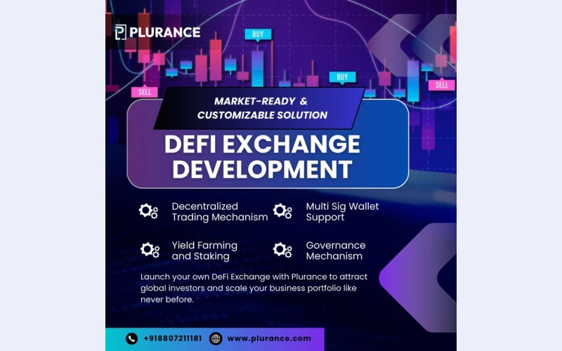 Plurance’s DeFi Exchange Development – Unlocking Borderless Financial Opportunities