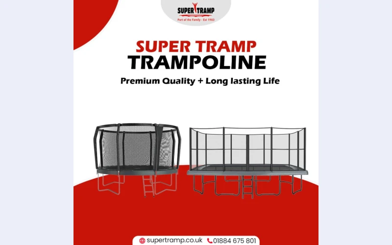 Best Trampoline for Fun & Fitness | Super Tramp UK