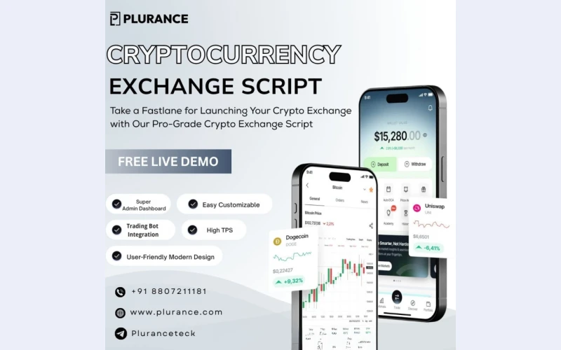 Launch Your Crypto Exchange with Pro-Grade Crypto Exchange Script